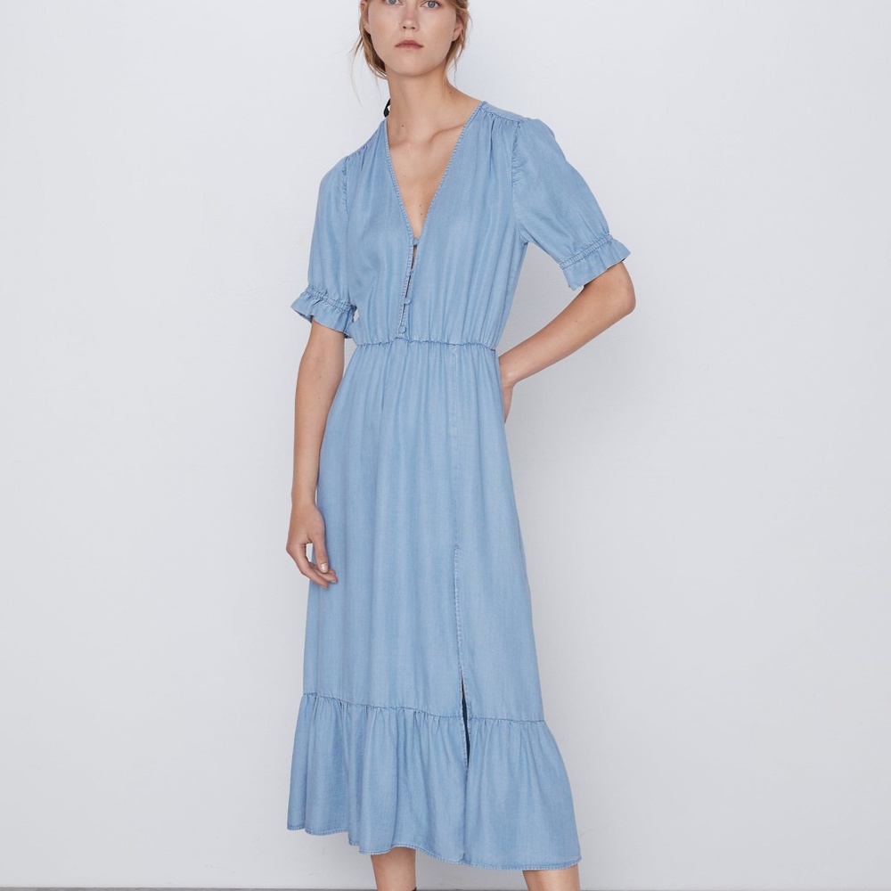 Zara DRESS WITH SLIT